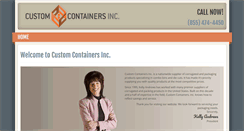 Desktop Screenshot of customcontainersinc.com